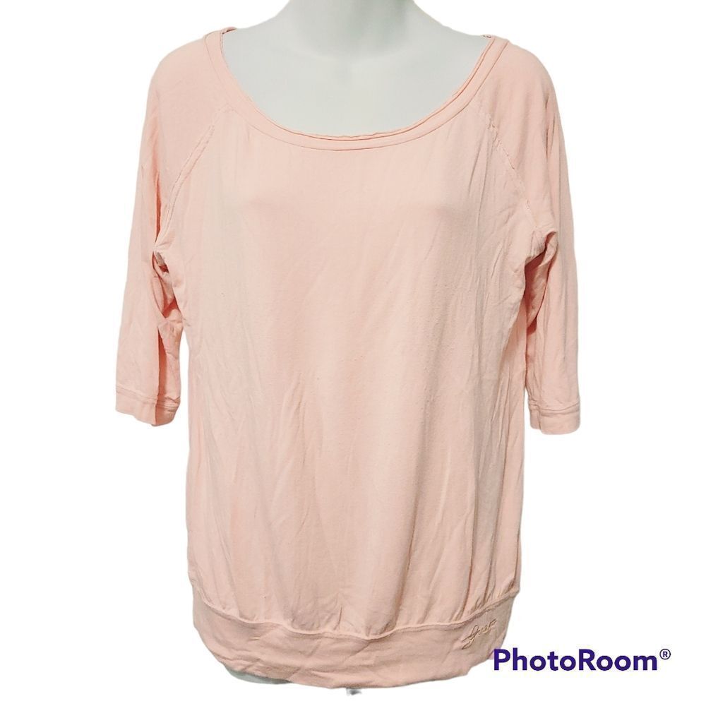 Vintage Guess plain pink top